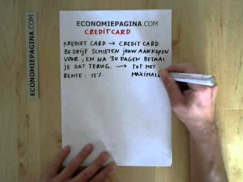 Creditcard (Economiepagina.com)