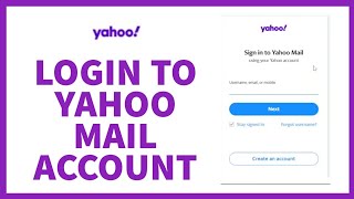 How to Login to Yahoo Mail Account | Access Yahoo Mail Account: Step-by-Step Tutorial screenshot 4