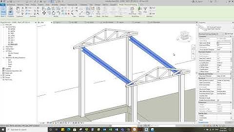 Revit Online BKĐN - 071. Triển khai hệ mái ngói Kết cấu thép