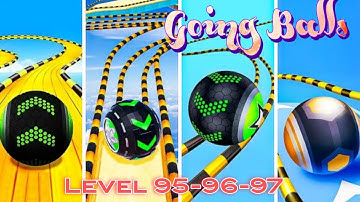 Going Balls Speed run Gameplay level 95-96-97 gamesvideos videogames #goingballs #gamesforkids