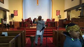 Black History Program Deacon Dwight James
