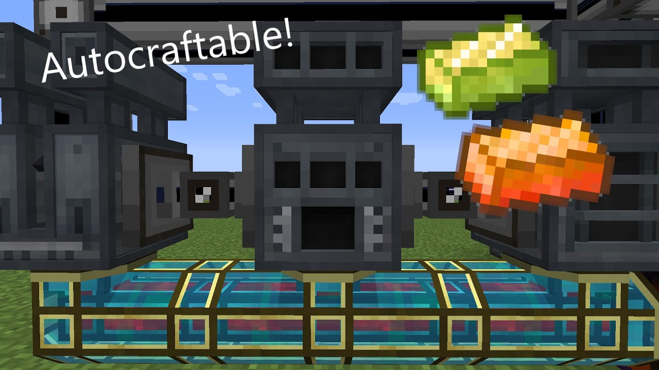 How to setup Machine Autocrafting Applied Energistics 2 YouTube