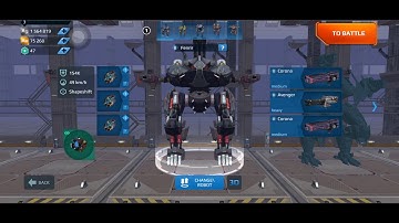War Robots - Ragnarok bots test, 3 last stand module stack up