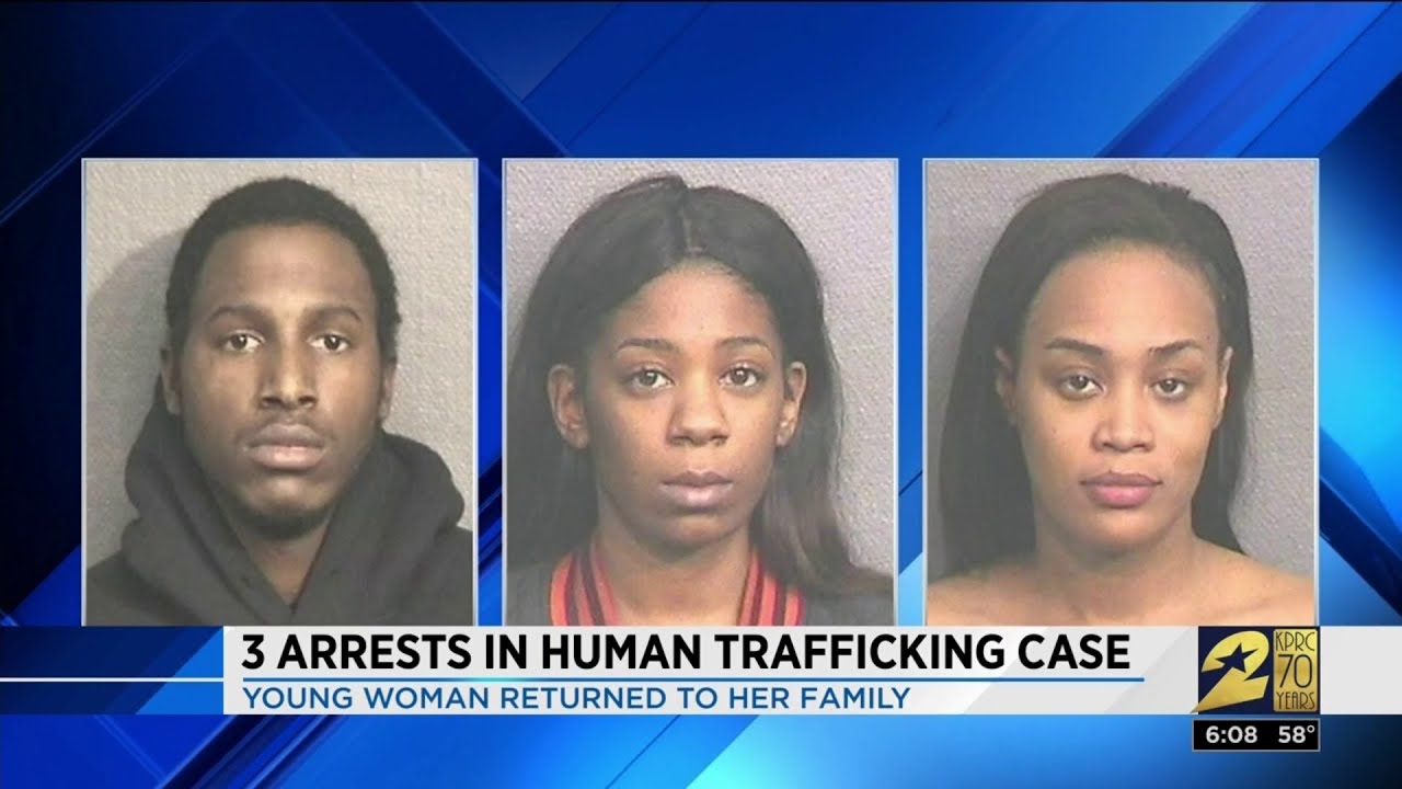 3 arrests in human trafficking case