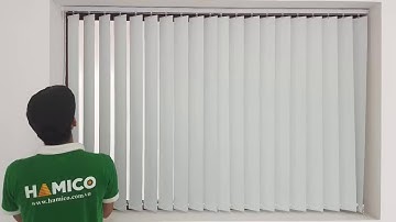 Thi công Rèm Văn Phòng | Rèm Lá Dọc | Rèm Hamico