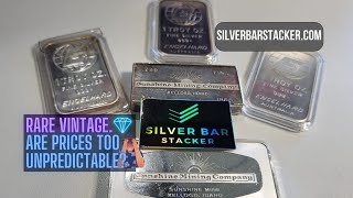 $795 for an OUNCE OF SILVER? 🤯 Have RARE VINTAGE prices become TOO HIGH, UNPREDICTABLE & VOLATILE?🧐