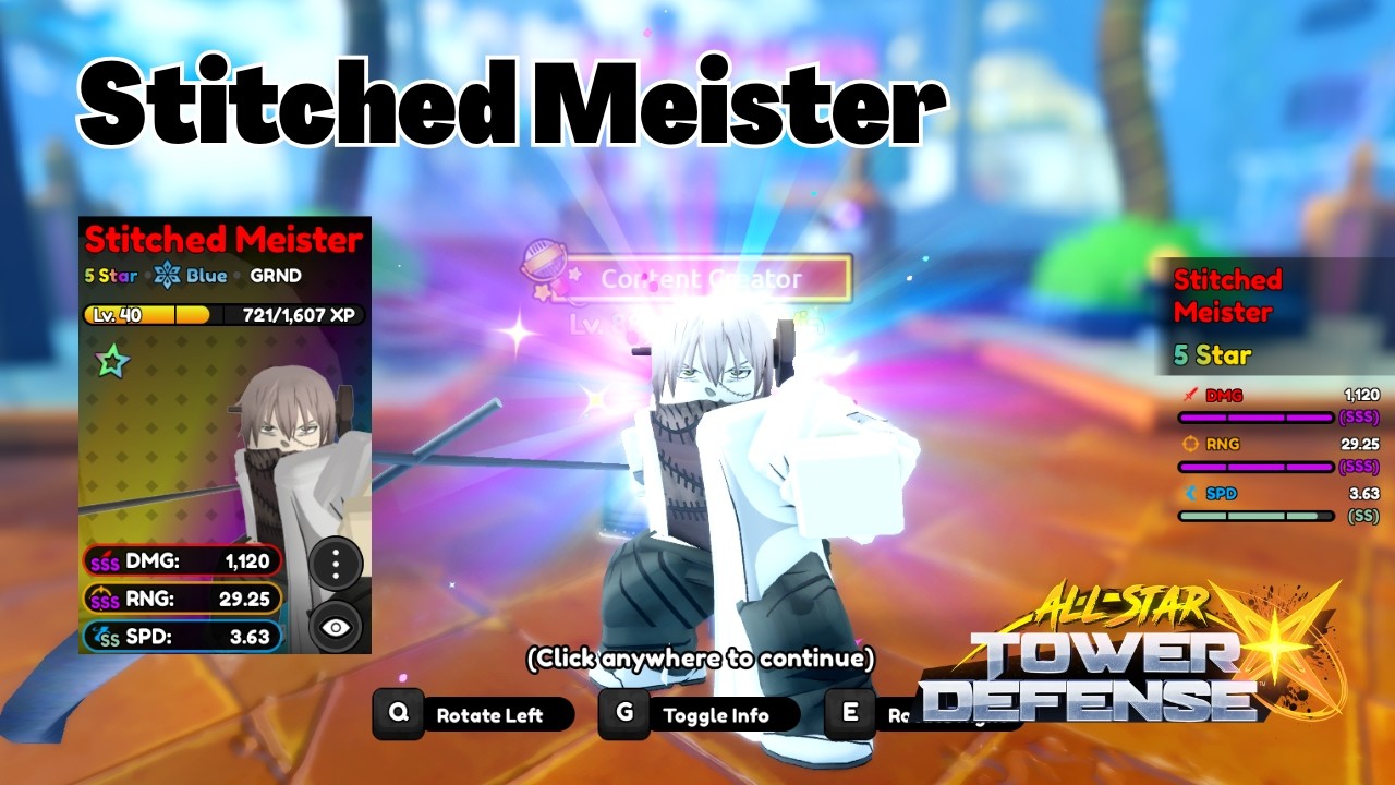 Stitched Meister ASCENDED SHOWCASE (FRANKEN STEIN SOUL EATER) All
