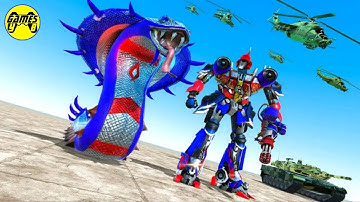 US Police Snake Robot Transform War 2020 - Android Gameplay FHD