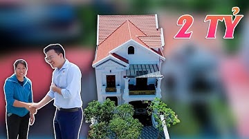 2 Tỷ Cho Mẫu Biệt Thự 2 Tầng Tân Cổ Điển Do Kisato Thực Hiện Tại Ân Thi Hưng Yên