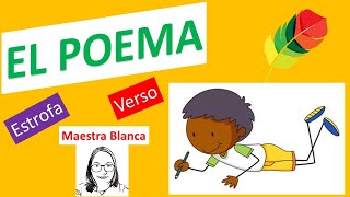 E Poema para niños. ¿Qué es un poema? ¿Qué es un verso? ¿Qué es una estrofa?