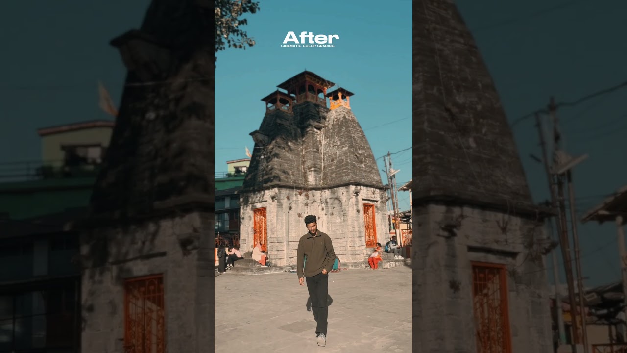 Cinematic color grading 🍂🕊 