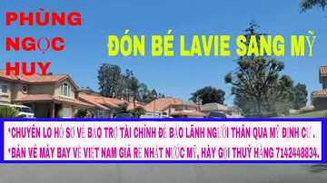 Con Gái Diễn Viên Mai Phương Được Phùng Ngọc Huy Đón Sang Mỹl Cuộc Sống Mỹ |Tham Quan Nuoc My