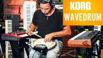 KORG WAVEDRUM Preset Sounds MUZYKUJ