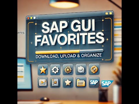 SAP GUI Favorites