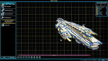GalCiv3 Shipyard: Halcyon Class Carrier; Hallicanasus