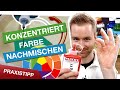 Farbe nachmischen ‒ so geht’s zum Wunschfarbton