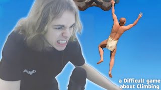 ФЫВФЫВ БОМБИТ и КАРАБКАЕТСЯ НАВЕРХ! 🤣 | a Difficult game about Climbing