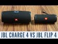 JBL Charge 4 vs JBL Flip 4