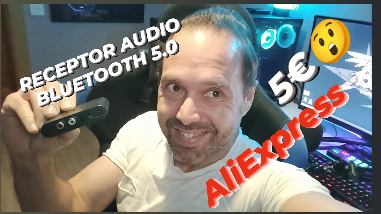 RECEPTOR AUDIO BLUETOOTH 5.0 AliExpress. Conecto MI VIEJO EQUIPO HIFI a mi  SMART TV con ESTO!! 