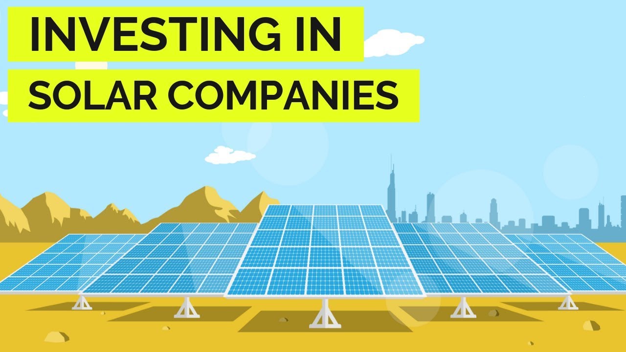 Investing in Solar Stocks 🌞 - YouTube
