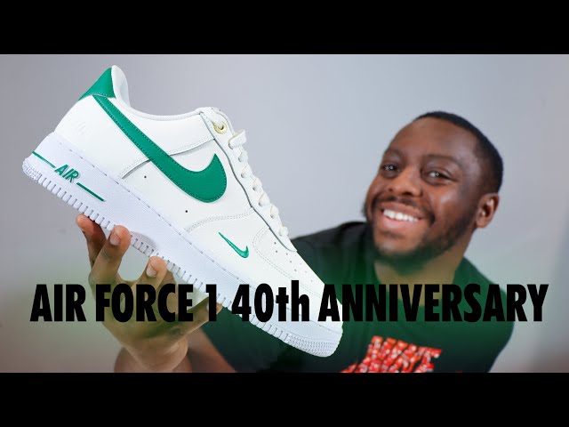Nike Air Force 1 Low 07 LV8 40th Anniversary Sail Malachite Shoes