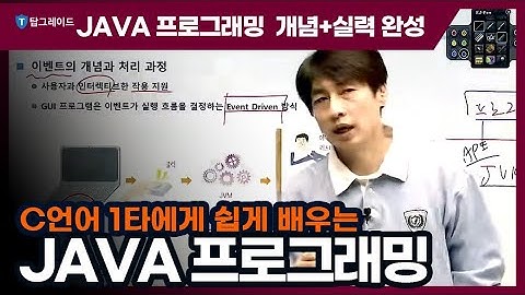 탑그레이드_JAVA 프로그래밍 개념+실력 완성_사용자와의 인터엑션 처리 기법 이벤트 처리