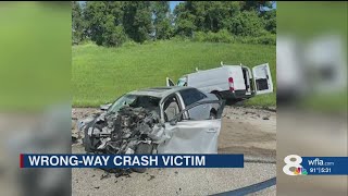 'I was literally in a panic': Wrong-way crash victim recounts scary collision on I-75 ramp