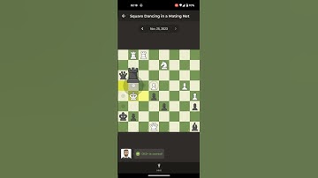 Square Dancing in a Mating Net #chess #chesspuzzle #dailychesspuzzles #checkmate