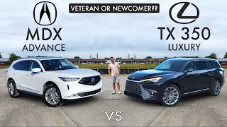 KING DETHRONED??  2024 Lexus TX 350 vs. 2024 Acura MDX: Comparison