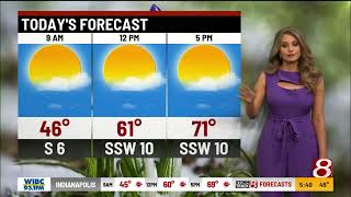 Monday morning forecast with Stephanie Mead