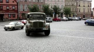 TATRA 141 Vojenské muzeum Králíky - spanilá jízda Tatry 141 po renovaci