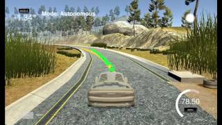 Model Predictive Control Implementation in a Simulator