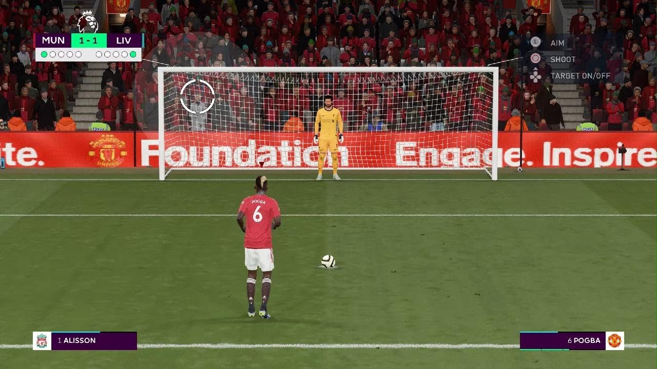 Paul Pogba Ultra Slow Penalty kick! Fifa 21