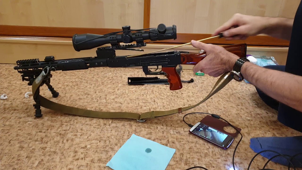 Сказ о том как я чищу ствол ВПО-209 366ТКМ.