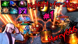 🦞 Highlights for 2020. Dota 2 | #1 7800 Games Tinker/Invoker. Моменты со старых стримов. ❗🦞💖