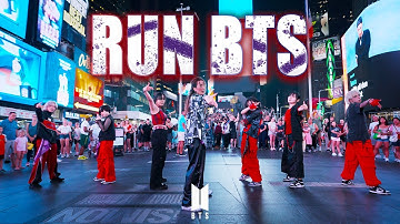 [KPOP IN PUBLIC NYC | TIMES SQUARE | ONE TAKE IN 100°F] BTS (방탄소년단) - ‘Run BTS (달려라 방탄)’ Dance Cover