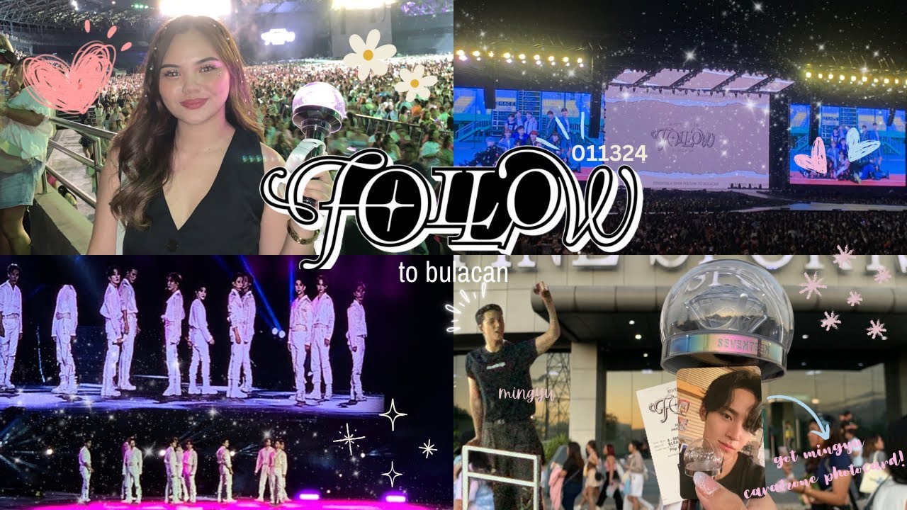 seventeen vlog — follow tour in bulacan 💎 [011324]