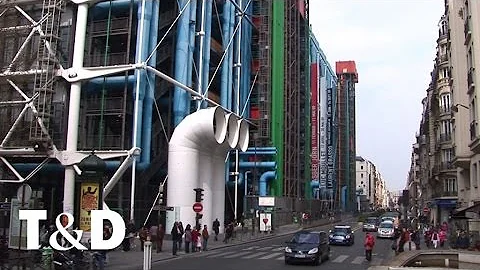 Per quale motivo è famoso il Centre Georges Pompidou?