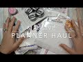 PLANNER HAUL | YET ANOTHER MASSIVE HAUL!