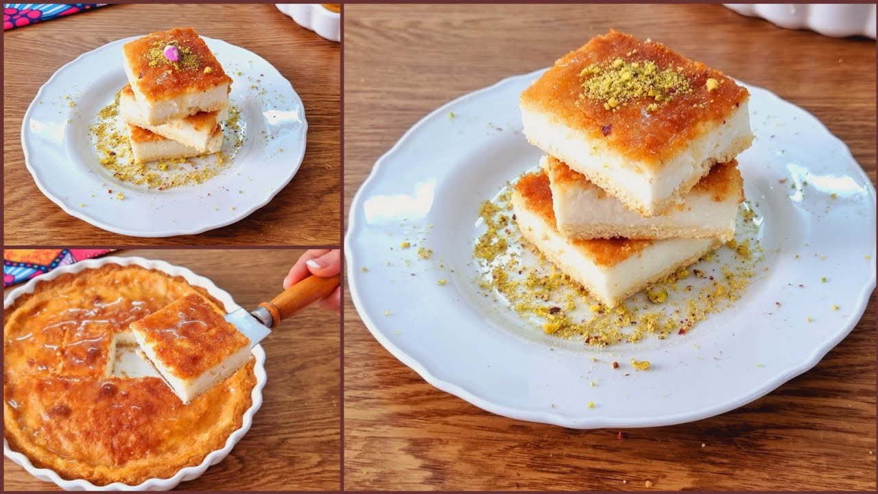 معمول المد بالقشطةهتندموا لو مجربتهوش‼️وصفة ناجحة من اول مرةو تستحق التجربة❗️أحلى حلو لبنانى