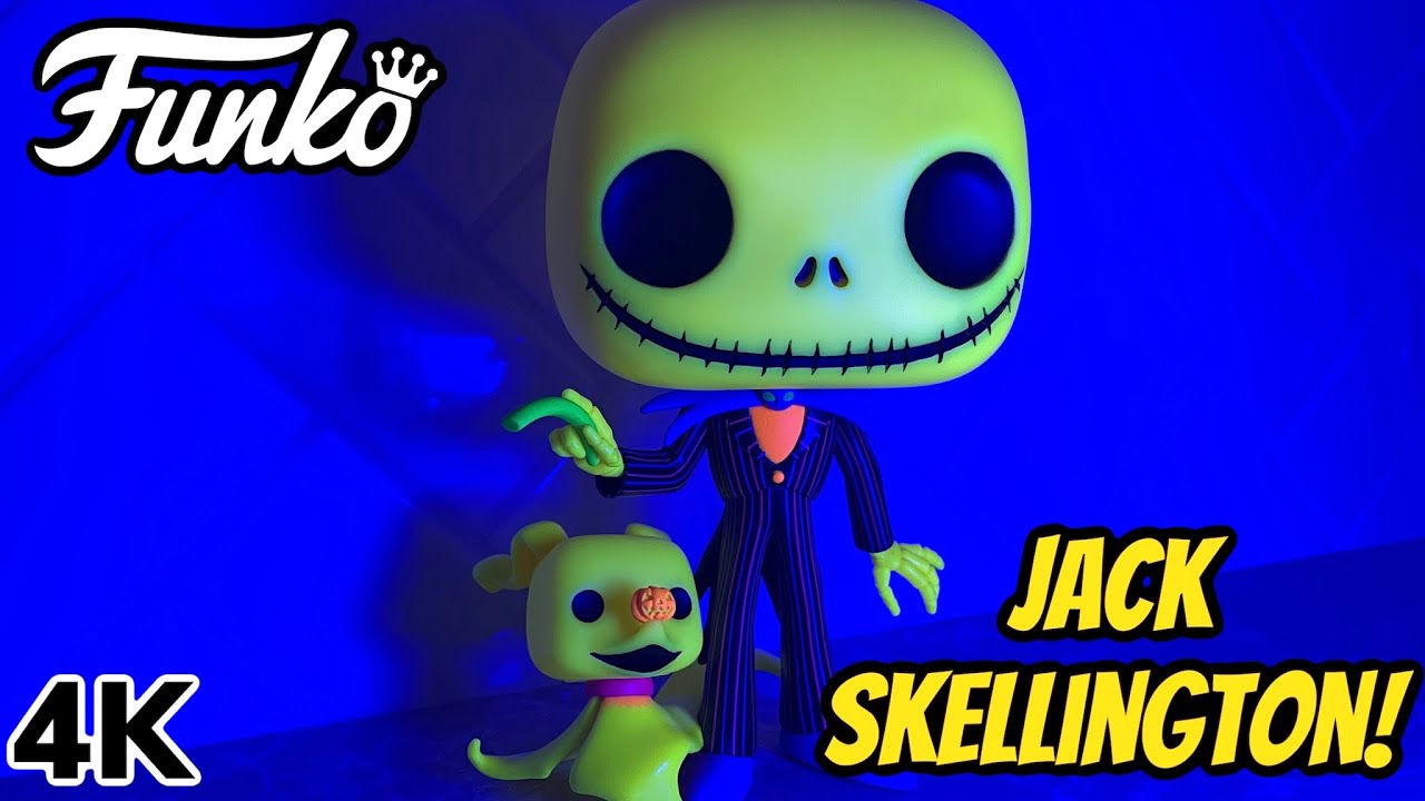 The Nightmare Before Christmas Jack Skellington with Zero 10-Inch Funko Pop!  Vinyl Figure #809