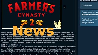 Farmers Dynasty 2 News