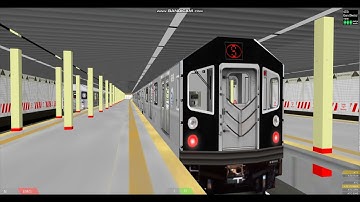 Openbve R152 Shuttle Train Arriving & Terminating & leaving at 42nd Street Grand Central