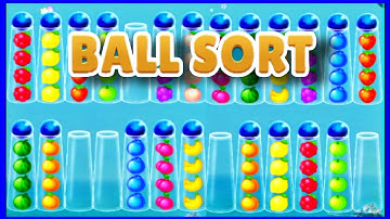 color ball sort wooden puzzle (level 1614-1621) #relaxing #gaming