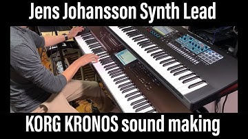 Synth Lead Sound Making in Jens Johansson style with KORG KRONOS 2 Polysix & PME40X