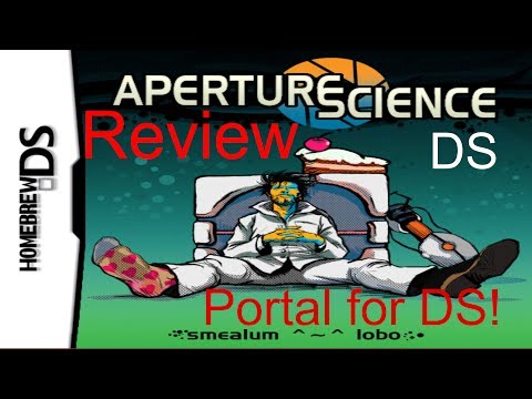 DS Homebrew Review: Aperture Science DS (Portal For DS!)
