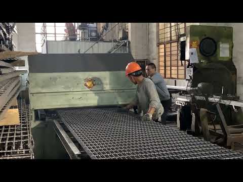 Cutting Steel Grating