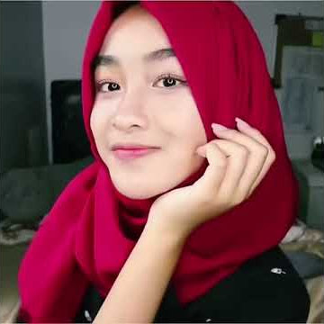 Tutorial Hijab Simple Banget Tanpa Peniti / Jarum Pentul ! - by Diniyah Nurmala
