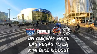Las Vegas To La Minibike Rideout Part 3 On Our Way Home