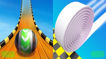 Sky Rolling Ball 3D Vs Brick Builder Android iOS Mobile Gameplay Walkthrough 53274